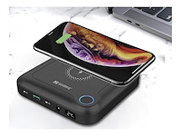 Sandberg 42057 all in1 laptop powerbank 24000 mah zwart - afbeelding 3 van  4