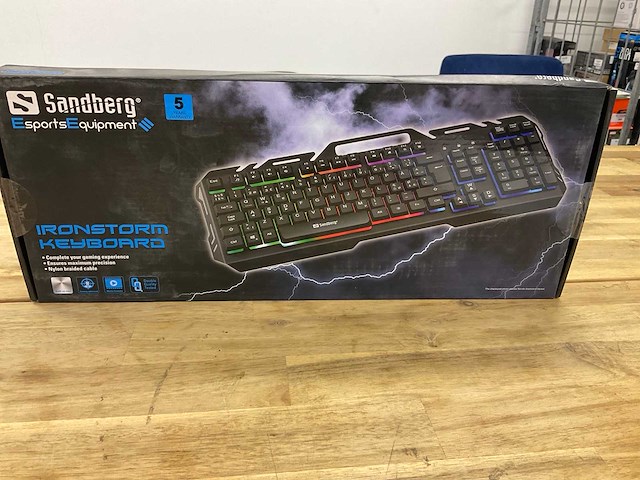 Sandberg ironstorm toetsenbord - afbeelding 1 van  3