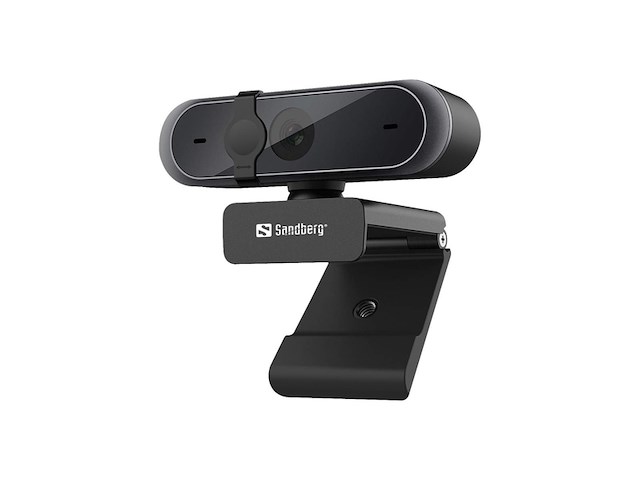 Sandberg usb webcam pro zwart - afbeelding 2 van  3