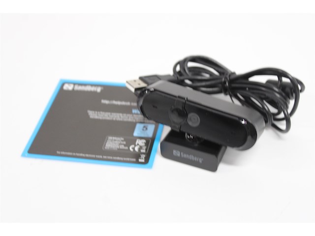 Sandberg usb webcam pro zwart - afbeelding 3 van  3