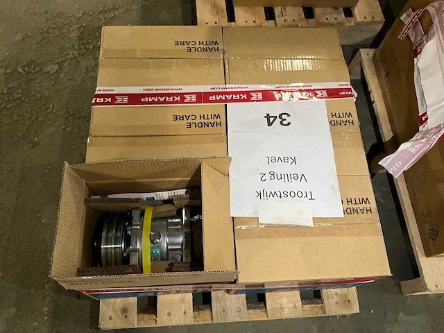Sanden 6632 airco compressor (6x) - afbeelding 3 van  3