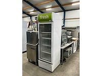 Sanden intercool src-550sax glasdeurkoelkast - afbeelding 2 van  4