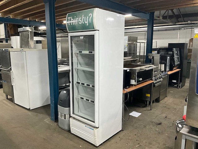 Sanden intercool src-550sax glasdeurkoelkast - afbeelding 1 van  8