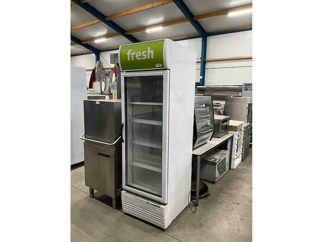 Sanden intercool src-550sax glasdeurkoelkast - afbeelding 2 van  4