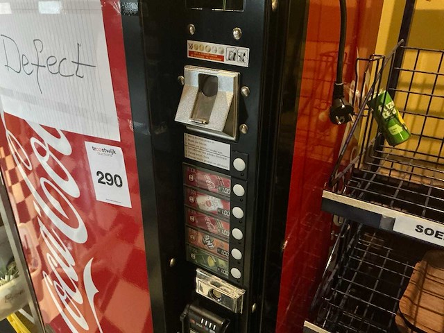 Sandenvendo g-drink frisdrankautomaat - afbeelding 3 van  4