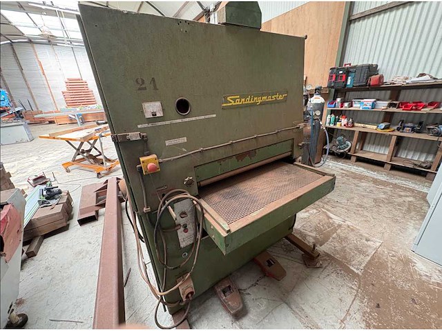 Sandingmaster c b s 850 breedbandschuurmachine - afbeelding 1 van  2