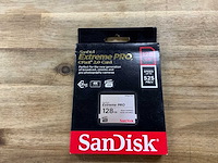 Sandisk extreme pro cfast 2.0 card 128gb - afbeelding 1 van  2