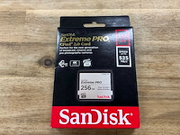 Sandisk extreme pro cfast 2.0 card 256gb