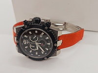 Sandoz 81337-0250 titanium chronograaf herenhorloge - afbeelding 4 van  7