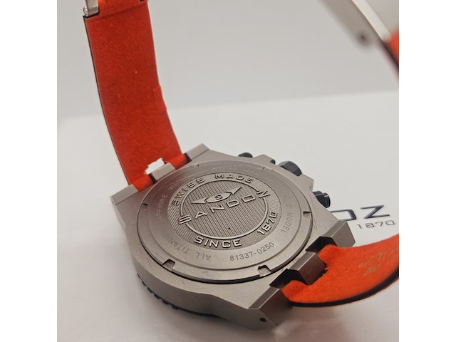 Sandoz 81337-0250 titanium chronograaf herenhorloge - afbeelding 5 van  7