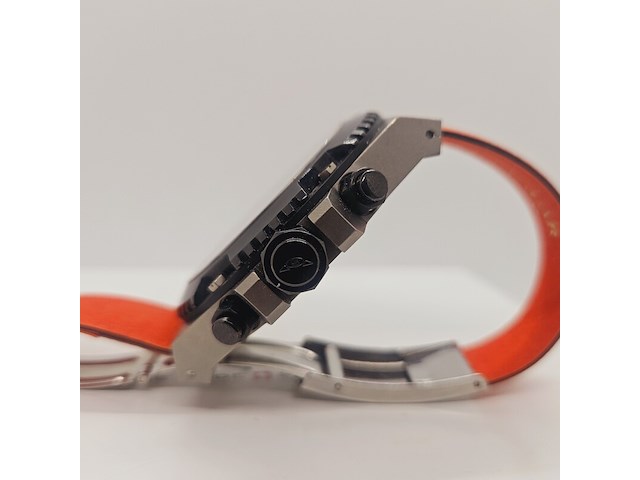 Sandoz 81337-0250 titanium chronograaf herenhorloge - afbeelding 6 van  7