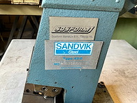 Sandvik 42-0 handbediend stansmes knip machine - afbeelding 1 van  1