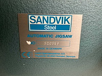 Sandvik automatic jigsaw figuurzaag/boormachine - afbeelding 3 van  9
