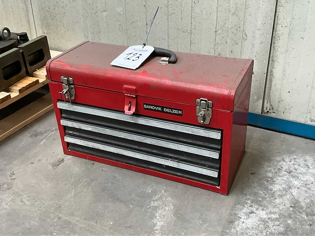Sandvik belzer gereedschapskoffer - afbeelding 1 van  1