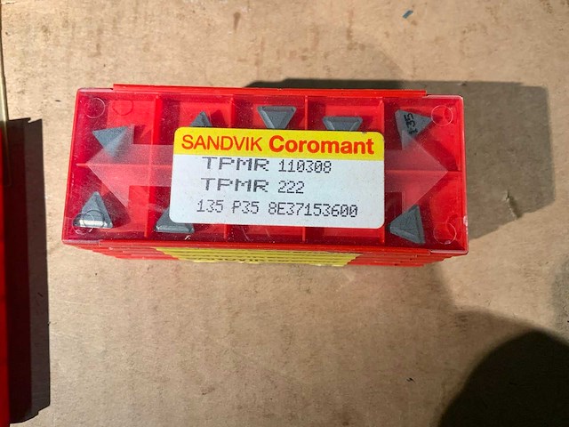 Sandvik / iscar snijplaatjes draaigereedschap (110x) - afbeelding 3 van  10
