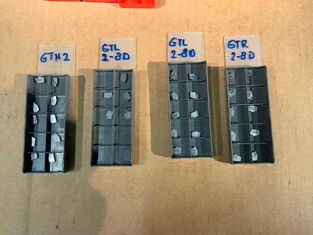 Sandvik / iscar snijplaatjes draaigereedschap (110x) - afbeelding 7 van  10