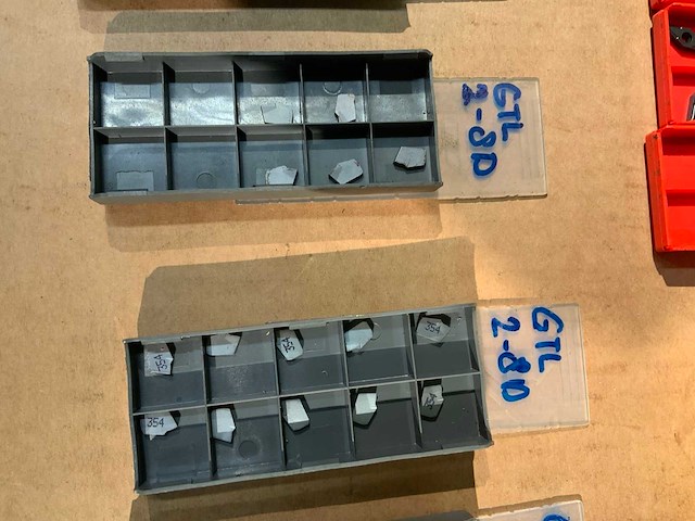 Sandvik / iscar snijplaatjes draaigereedschap (110x) - afbeelding 9 van  10