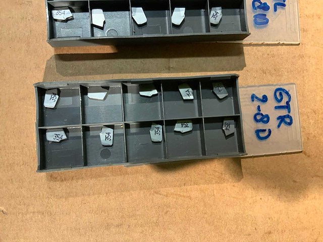 Sandvik / iscar snijplaatjes draaigereedschap (110x) - afbeelding 10 van  10