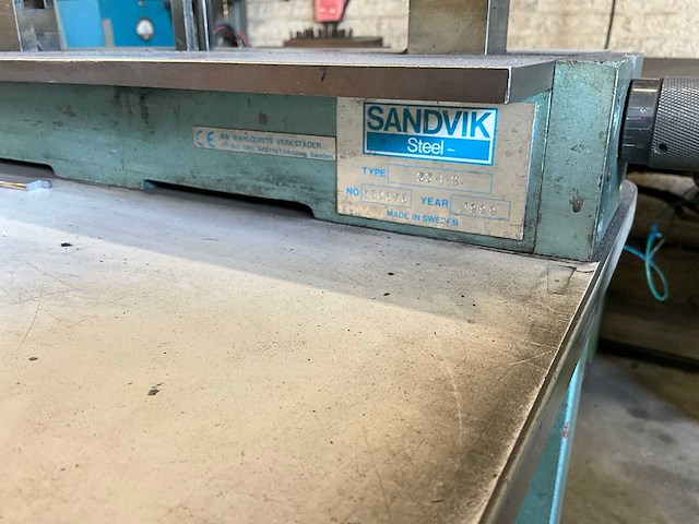 Sandvik voetbediend 88-1-2 buigmachine - afbeelding 4 van  7