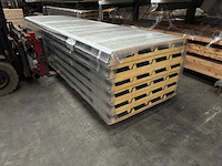 Sandwichpaneel stalen buitenplaten 4000mm (12x) - afbeelding 3 van  4