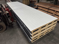 Sandwichpaneel stalen buitenplaten 5000mm (12x) - afbeelding 1 van  4