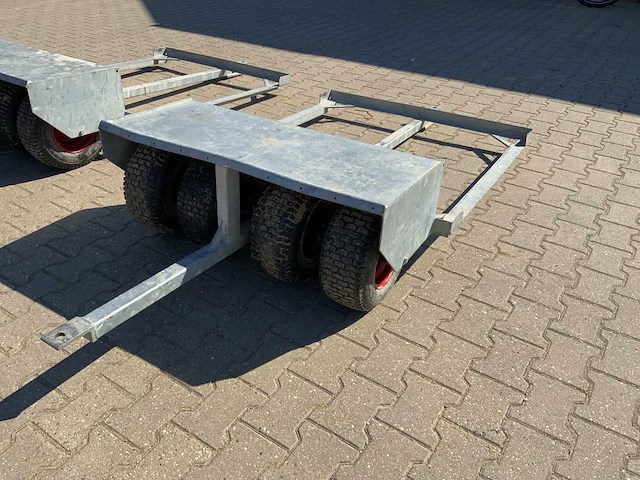 Sanfru kuubkist trolley met dubbel trekoog - afbeelding 5 van  6