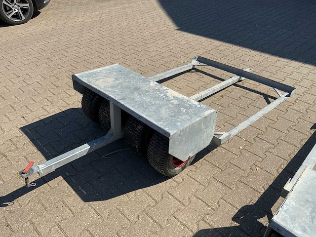 Sanfru kuubkist trolley met dubbel trekoog - afbeelding 2 van  7