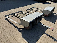 Sanfru kuubkist trolley met dubbel trekoog - afbeelding 3 van  7