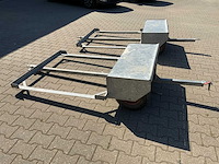 Sanfru kuubkist trolley met dubbel trekoog - afbeelding 4 van  7