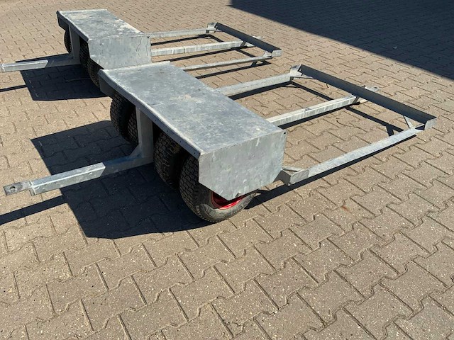 Sanfru kuubkist trolley met dubbel trekoog - afbeelding 1 van  6