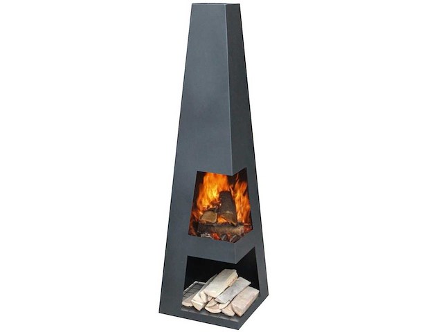 Sanga - tuinhaard 37x37x125 cm - afbeelding 2 van  3