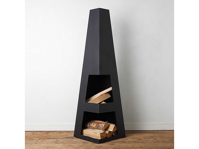 Sanga - tuinhaard 37x37x125 cm - afbeelding 1 van  2