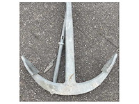 Sanguineti admiralty anchor 35 kg galvanized - afbeelding 3 van  7