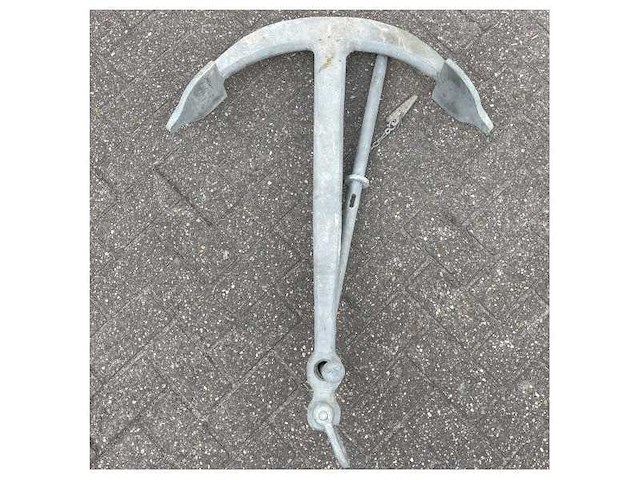 Sanguineti admiralty anchor 35 kg galvanized - afbeelding 6 van  7