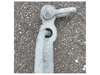 Sanguineti admiralty anchor 50 kg galvanized foldable - afbeelding 2 van  10