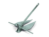 Sanguineti danforth 65 kg galvanized high hold anchor - afbeelding 2 van  7