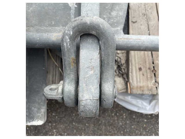 Sanguineti danforth 65 kg galvanized high hold anchor - afbeelding 3 van  7