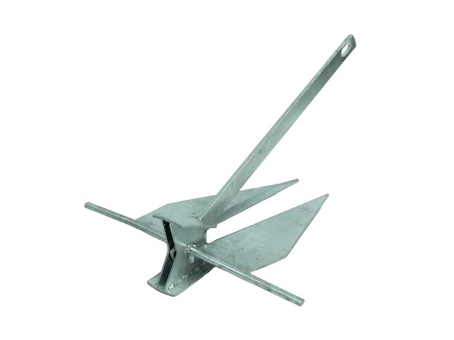 Sanguineti galvaized danforth anchor 41 kg - afbeelding 1 van  7