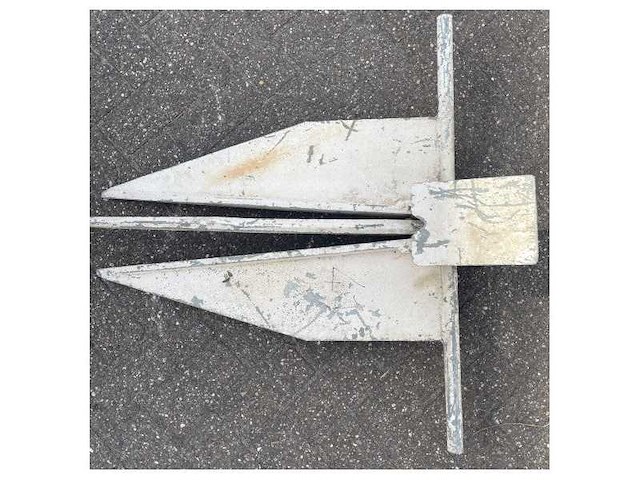 Sanguineti galvaized danforth anchor 41 kg - afbeelding 4 van  7