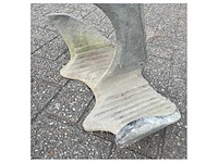 Sanguineti galvanized high hold anchor 50 kg - 3955000 - afbeelding 6 van  6