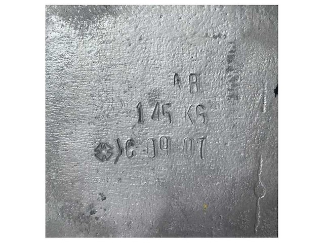 Sanguineti hhp pool anchor 225 kg galvanized rina certified - afbeelding 2 van  11