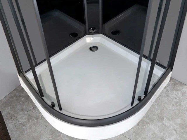 Sani clear - douchebak voor kwartrond douchecabine 90x90 - douchebak - afbeelding 1 van  2