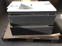 Sanibad - onderkast met wastafel - afbeelding 1 van  5