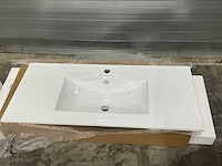 Sanibel wastafel 100x46 cm - afbeelding 4 van  8