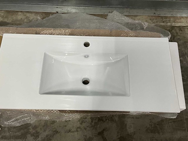 Sanibel wastafel 100x46 cm - afbeelding 7 van  8