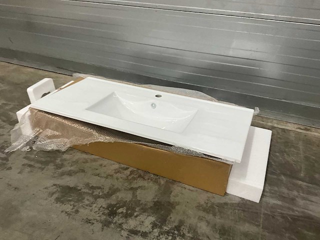 Sanibel wastafel 100x46 cm - afbeelding 2 van  8