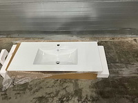Sanibel wastafel 100x46 cm - afbeelding 3 van  8