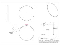Sanibell - ink sp15 - spiegel 120 cm - afbeelding 3 van  4
