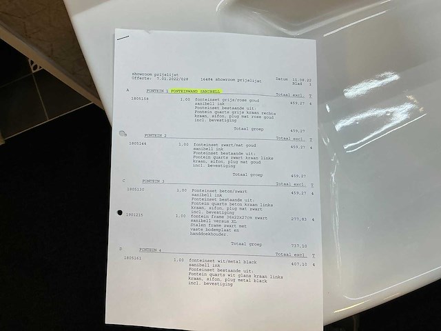 Sanibell ink fonteinset (5x) - afbeelding 10 van  10