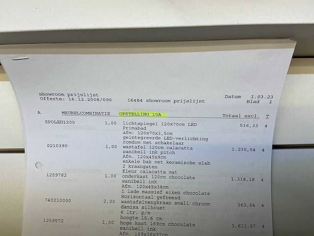 Sanibell ink wastafelopstelling - afbeelding 9 van  9